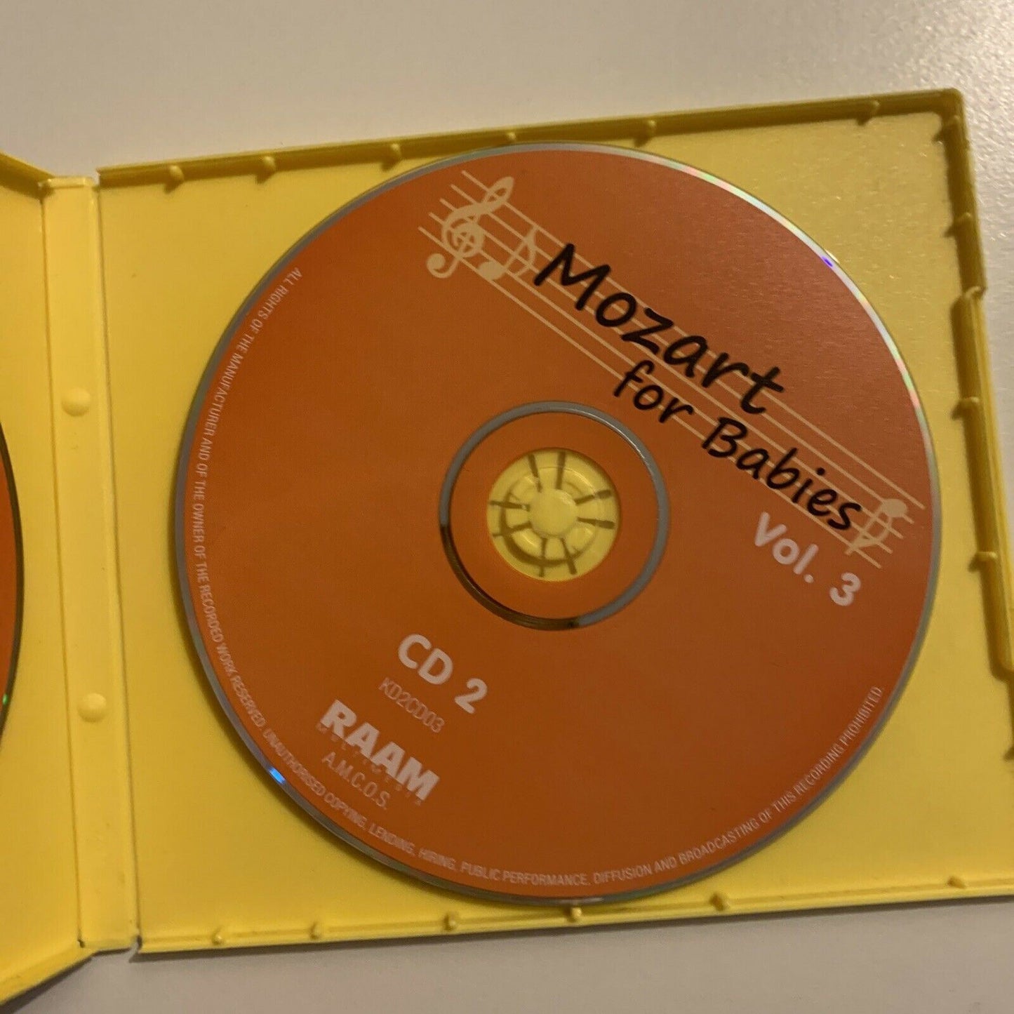 Mozart For Babies - Vol 1,2 & 3 (CD, 2010, 6-Disc)