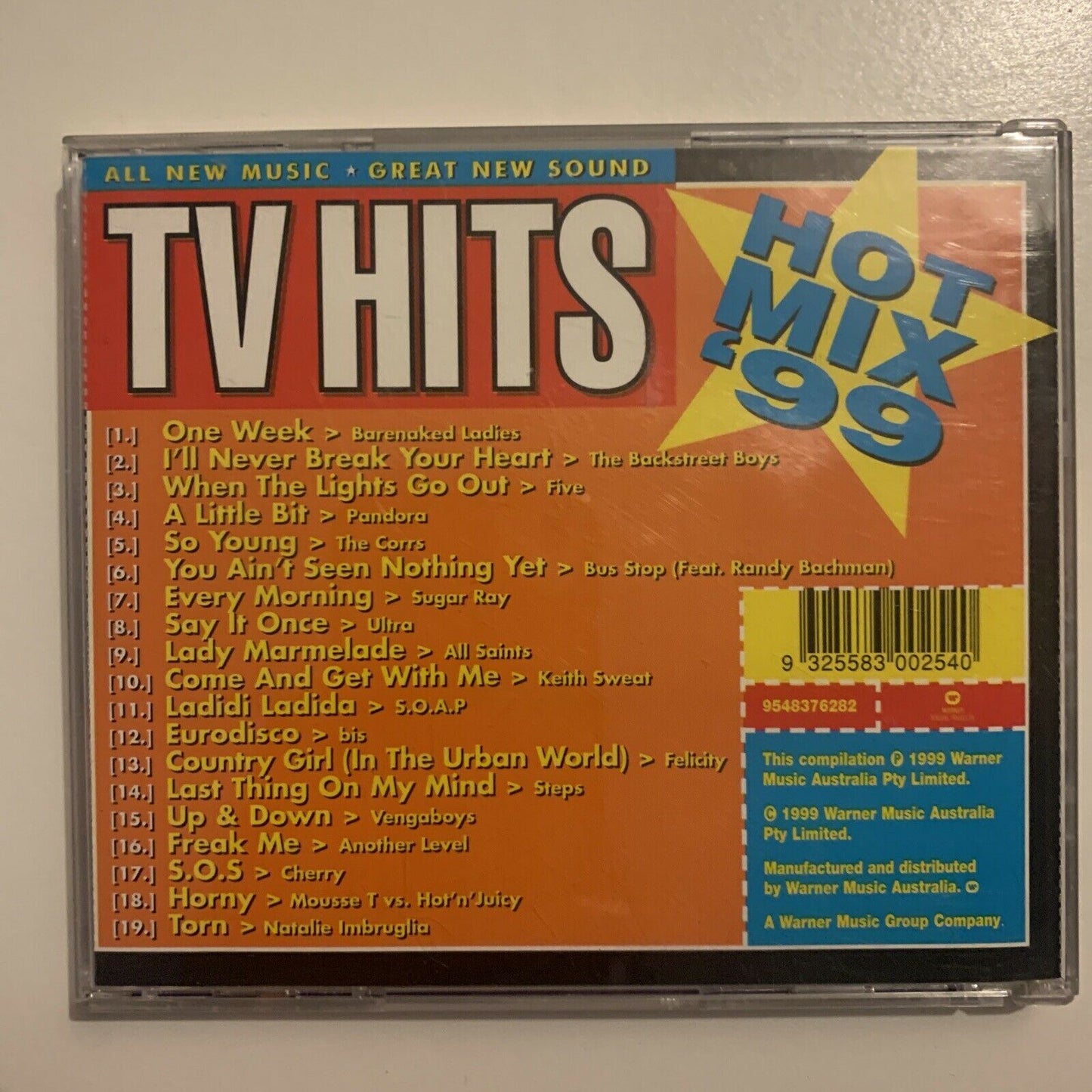 TV Hits - Hot Mix '99 (CD, 1999)