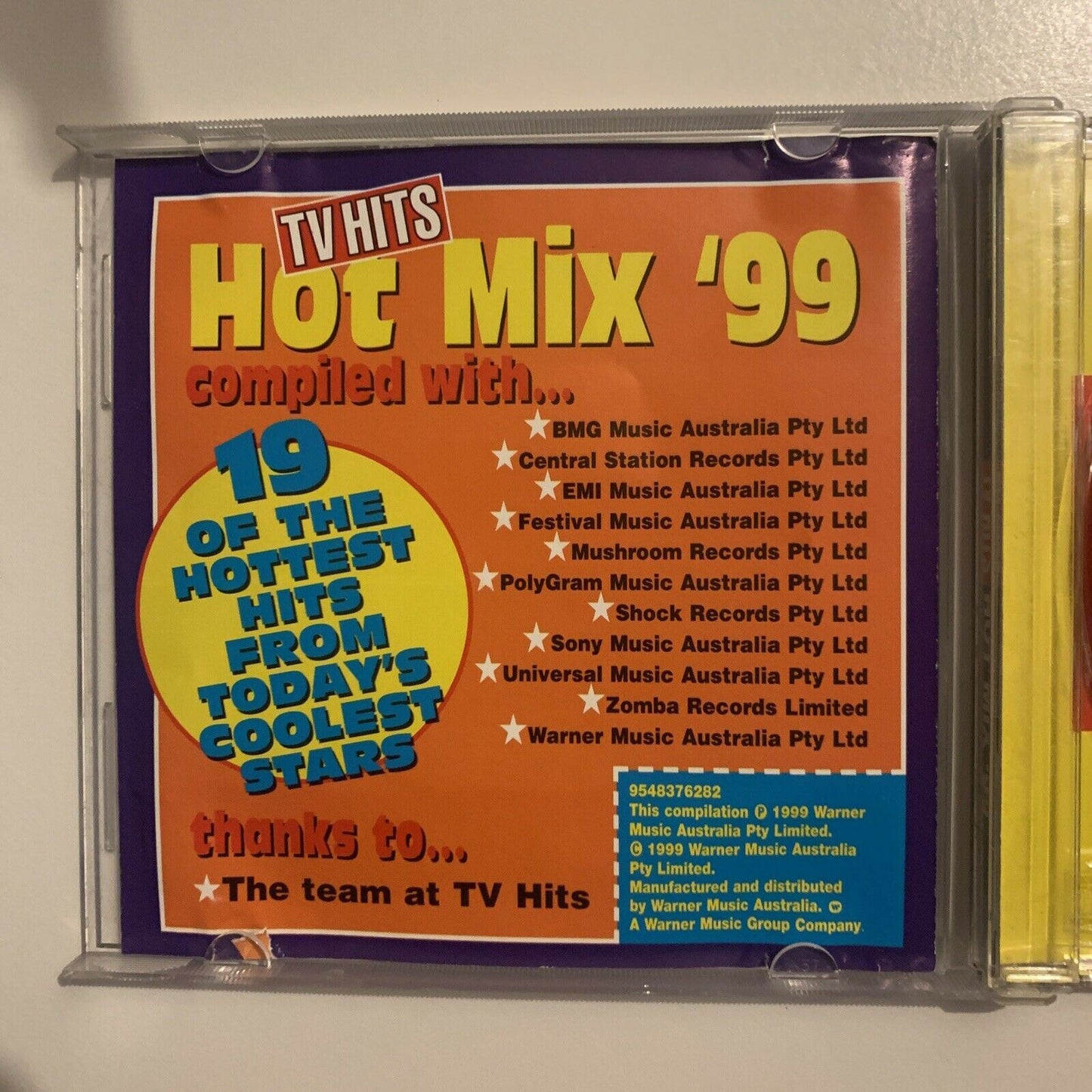 TV Hits - Hot Mix '99 (CD, 1999)