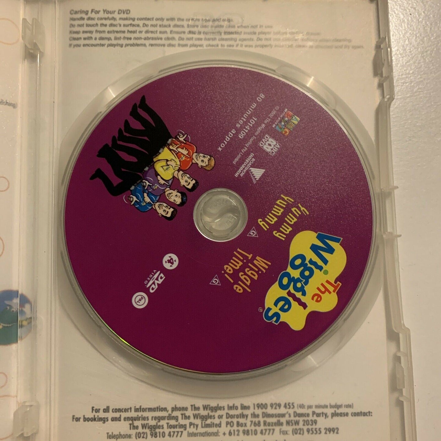 The Wiggles - Yummy Yummy / Wiggle Time! (DVD, 2002) Region 4