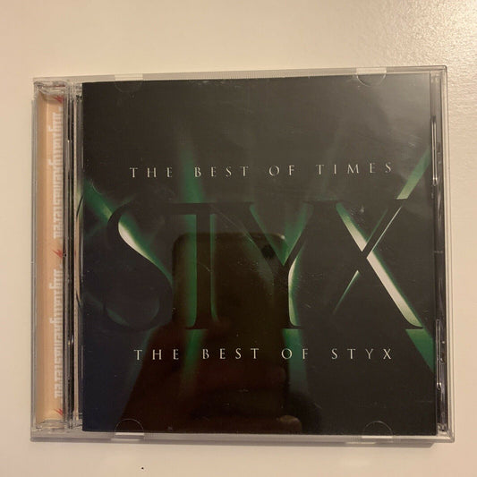 The Best of Times: The Best of Styx by Styx (CD, Jul-1997, Universal )