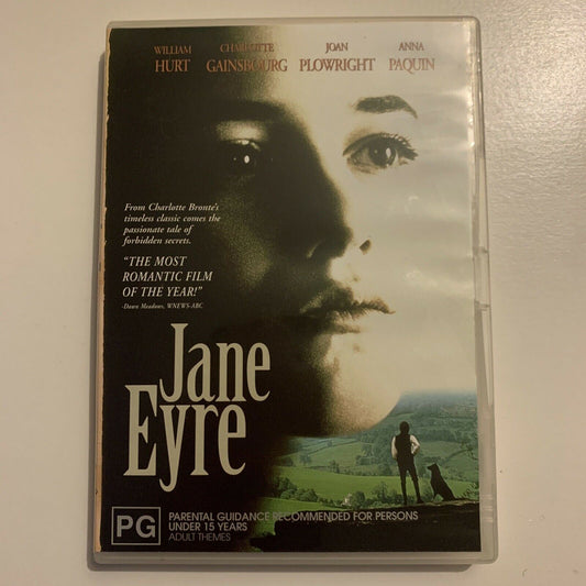 Jane Eyre (DVD, 1996) William Hurt, Anna Paquin, Elle MacPherson. Region 4