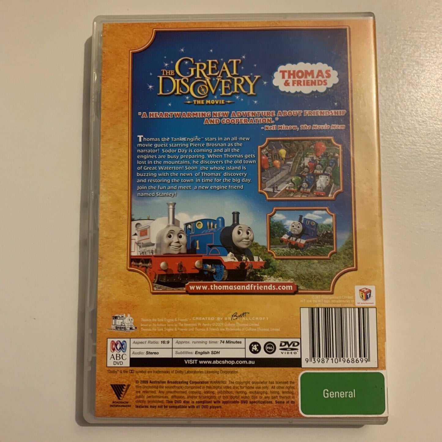 Thomas & Friends - The Great Discovery (DVD, 2009) Region 4