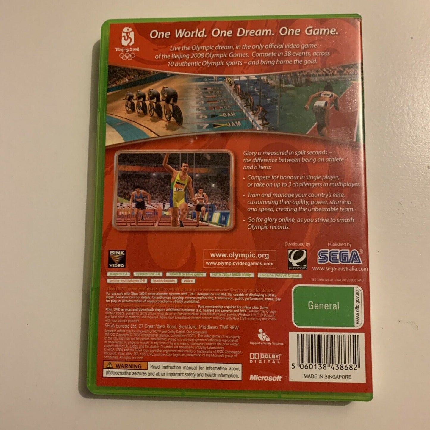 Beijing Olympic Games 2008 - Xbox 360 PAL