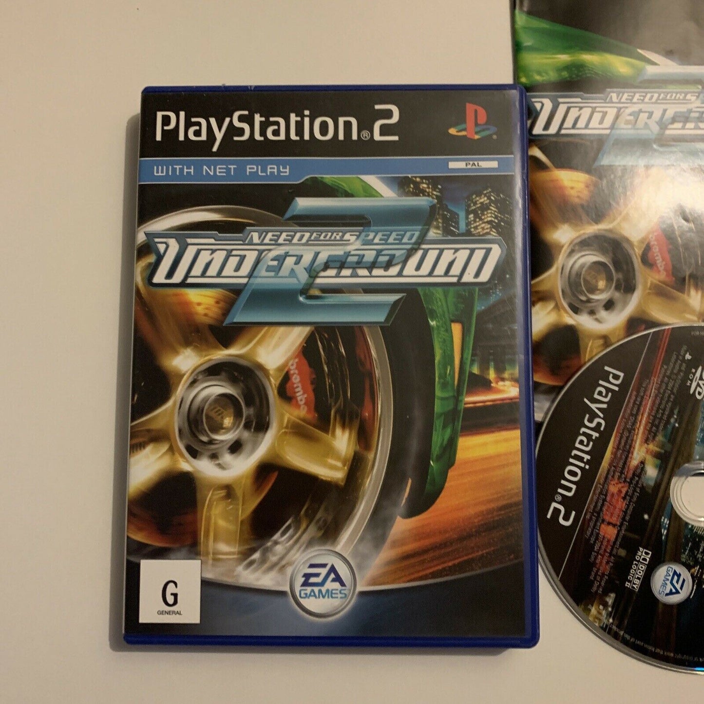 Need For Speed Underground 2 - PlayStation 2 PS2 With Manual PAL