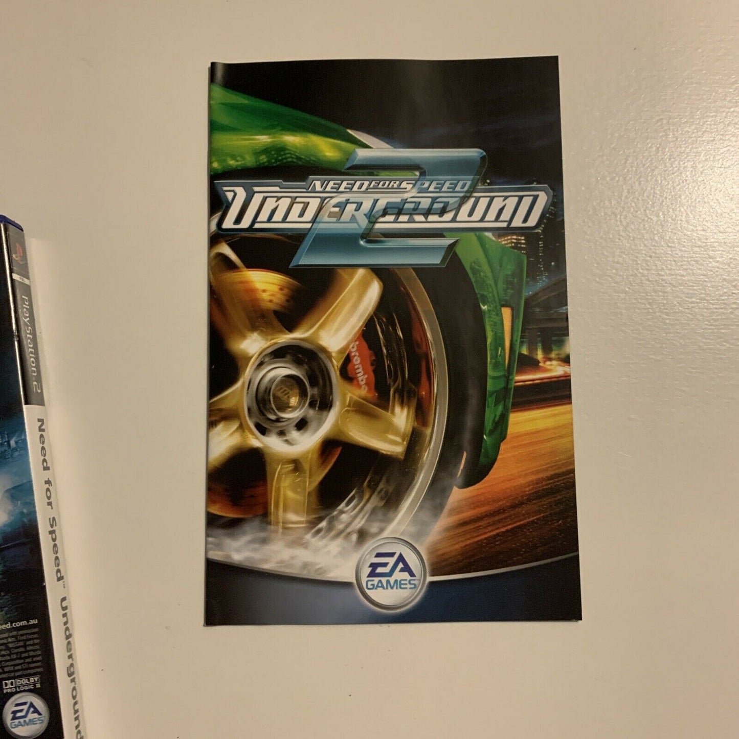 Need For Speed Underground 2 - PlayStation 2 PS2 With Manual PAL