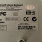Microsoft Internet Keyboard X08-01243 PS/2 Port