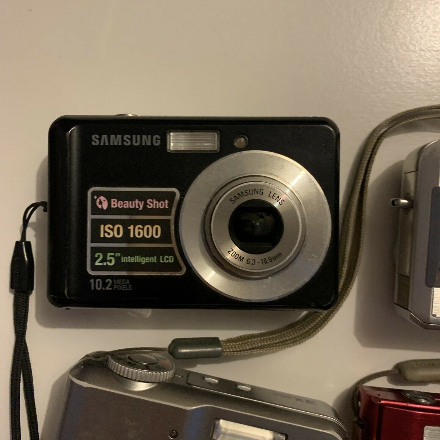 4x Sony DSC-S700, DSC-T100 Samsung ES15, Kodak C503 Camera *Parts Repair Only*