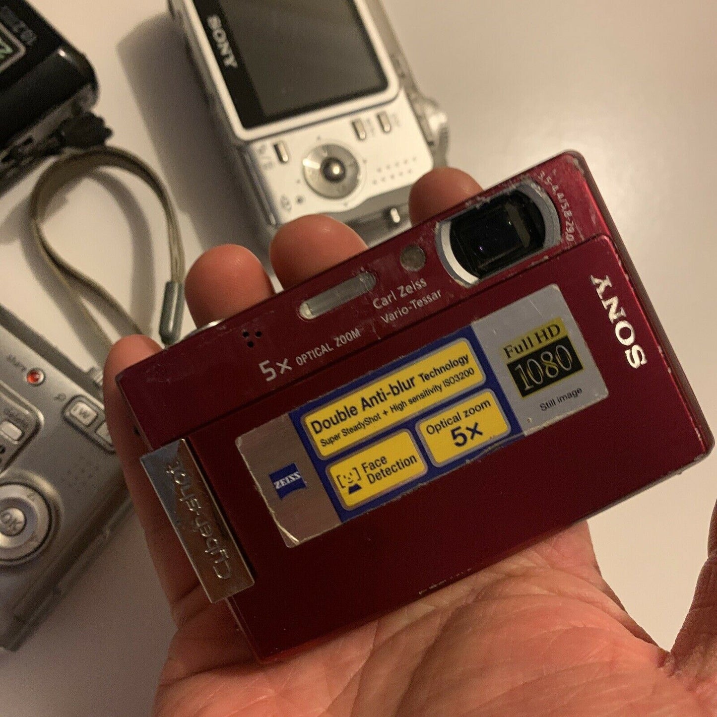 4x Sony DSC-S700, DSC-T100 Samsung ES15, Kodak C503 Camera *Parts Repair Only*