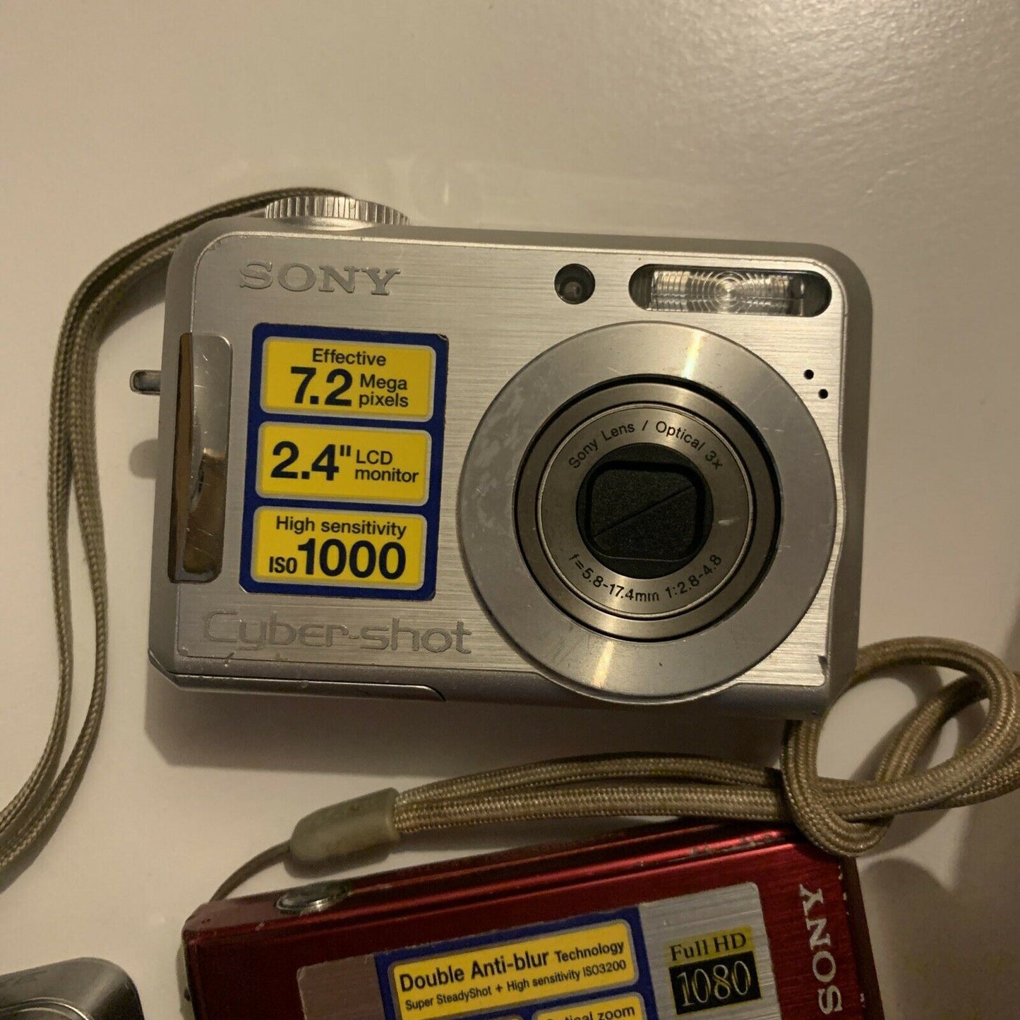 4x Sony DSC-S700, DSC-T100 Samsung ES15, Kodak C503 Camera *Parts Repair Only*