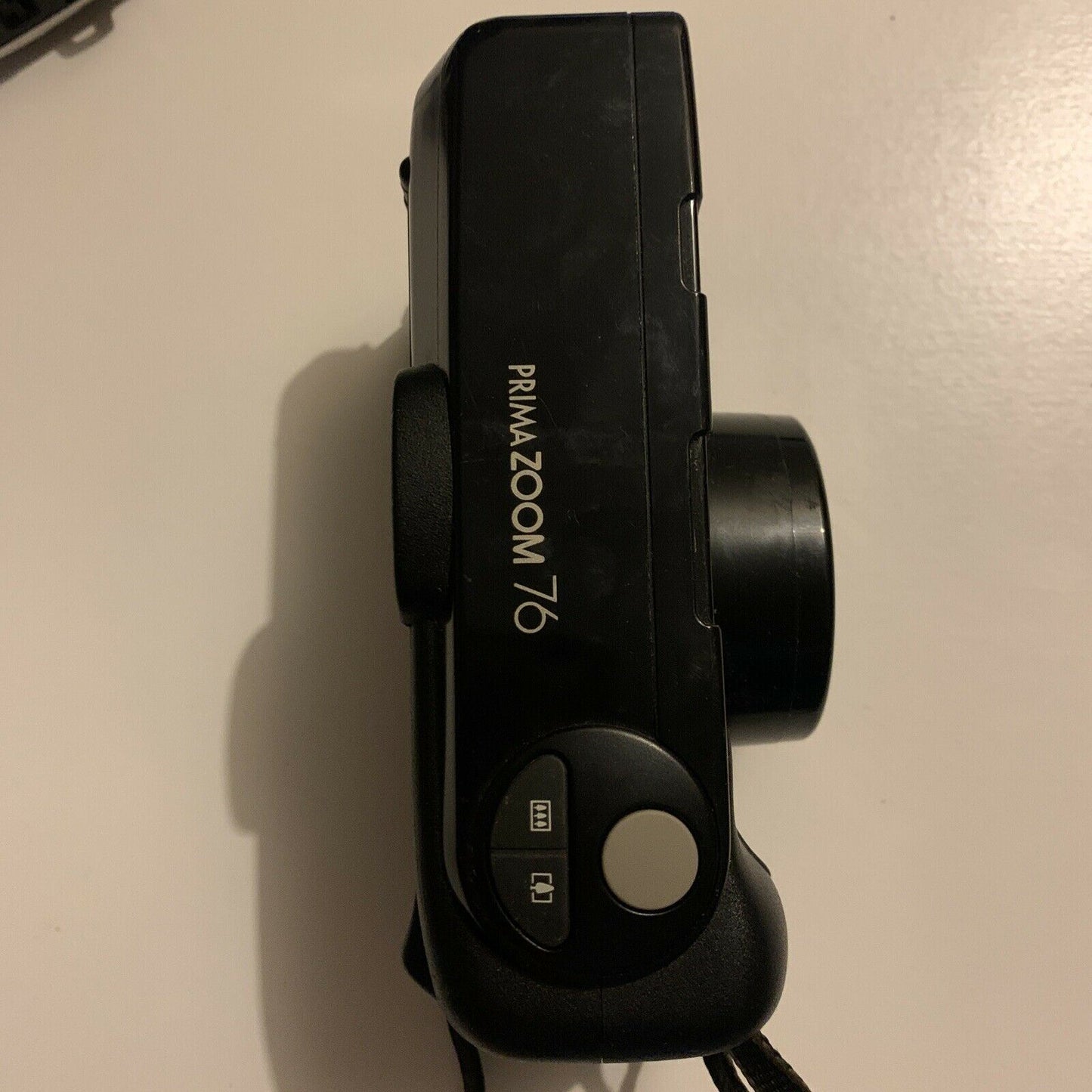 Canon Prima Zoom 76 Film Camera *For Parts Or Repair Only - Broken Battery Lid*