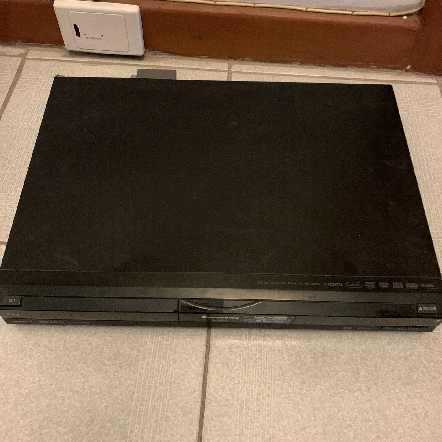 Panasonic DMR-EX78 HDD & DVD Recorder *For Parts Or Repair Only*