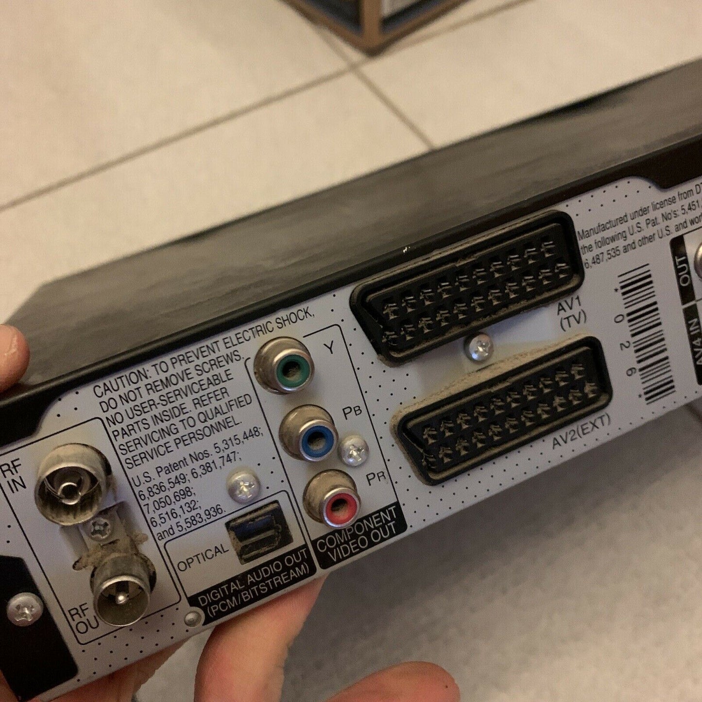 Panasonic DMR-EX78 HDD & DVD Recorder *For Parts Or Repair Only*