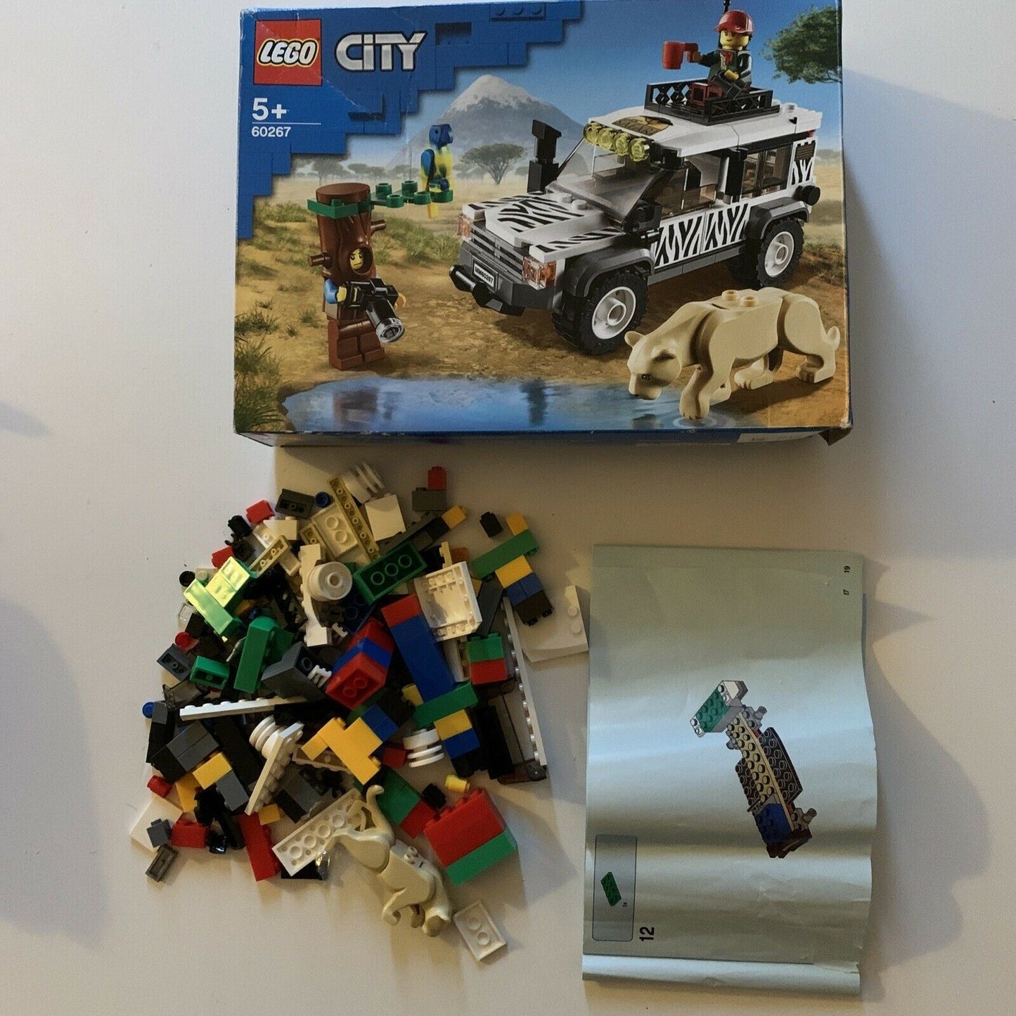 Lego City Safari Off-Roader (60267) With Manual - Incomplete *Parts Missing*