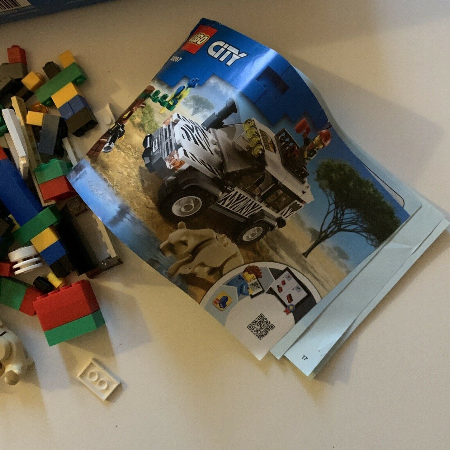 Lego City Safari Off-Roader (60267) With Manual - Incomplete *Parts Missing*