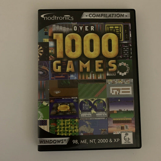 Over 1000 Games For Windows PC CD-Rom Games - Nodtronics -