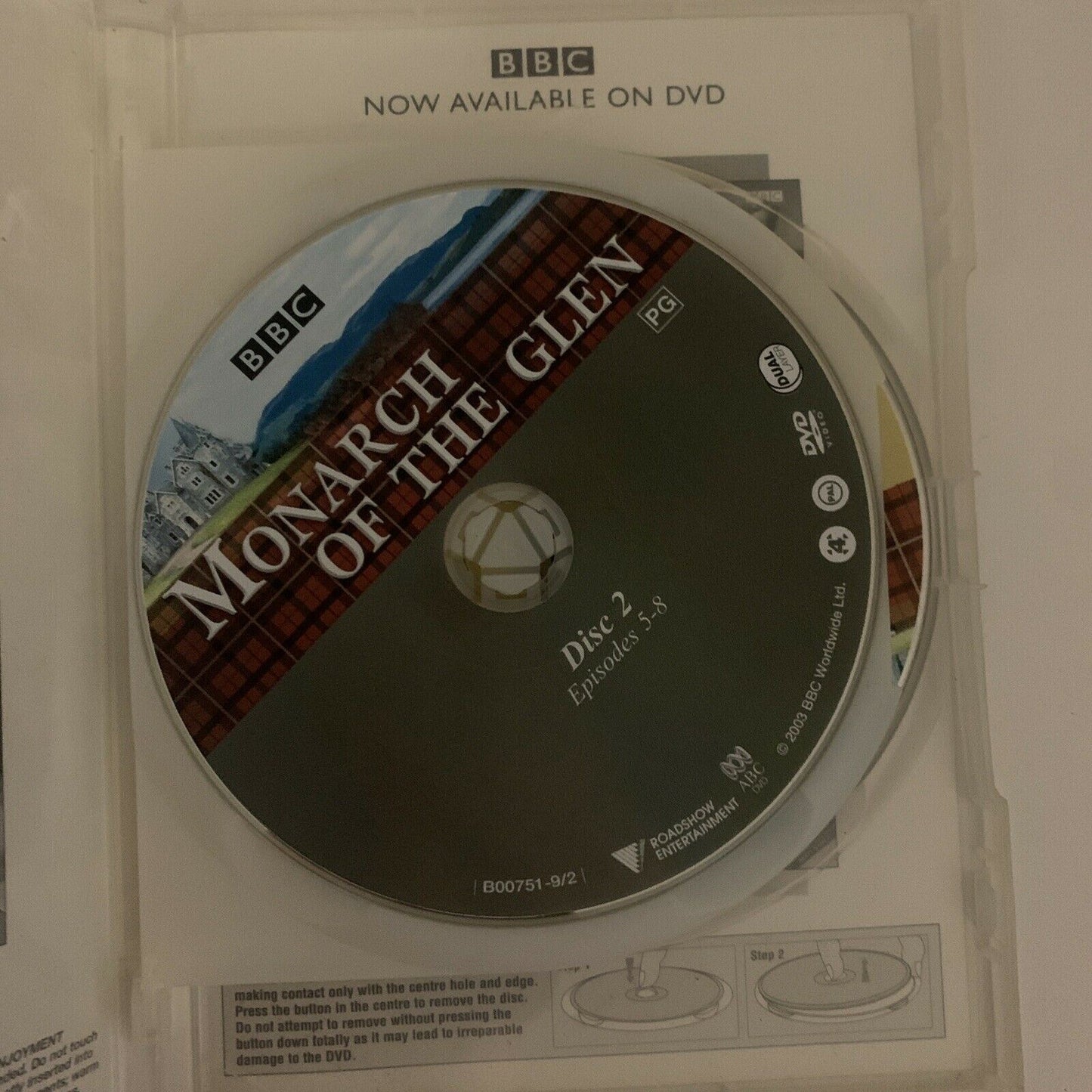 Monarch Of The Glen : Series 1 (DVD, 2000, 2-Disc Set) BBC Region 4