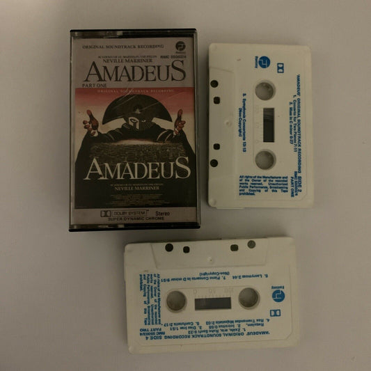 Amadeus - Original Soundtrack Recording (Cassette Tape, 1984, 2-Tape)