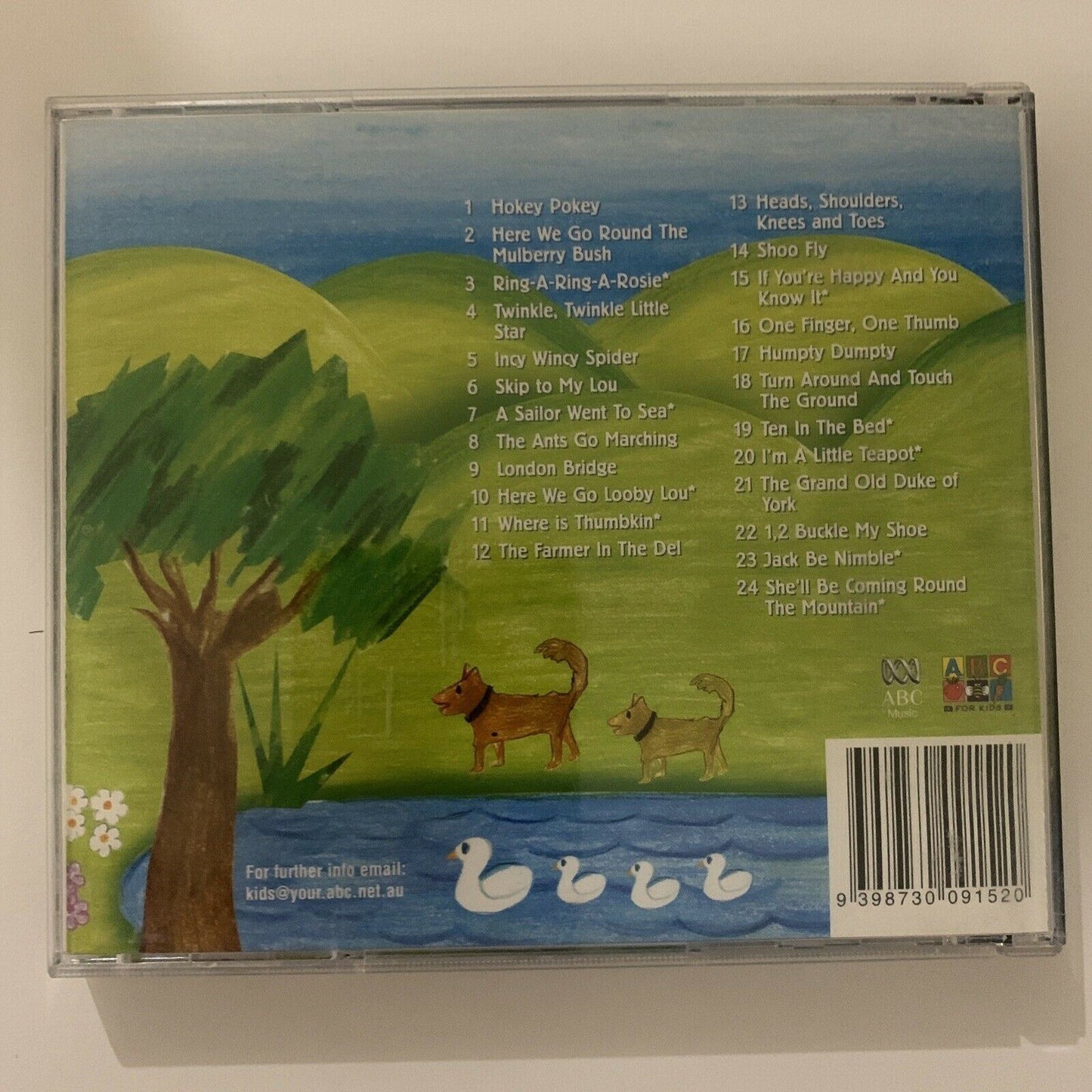 Circle Songs For Preschoolers (CD, 2004) ABC For Kids, John Kane, Genni Kane