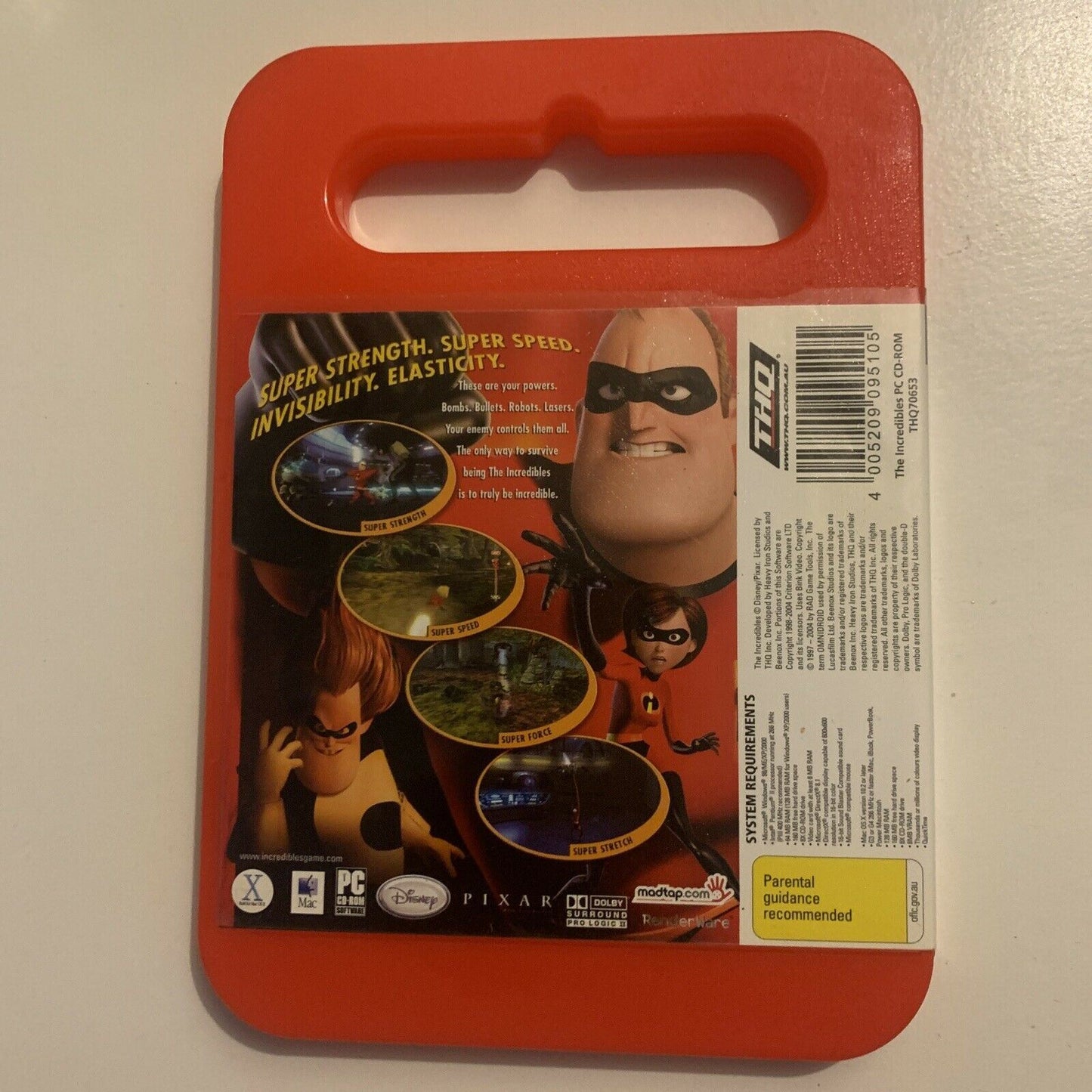 The Incredibles PC CDROM Game