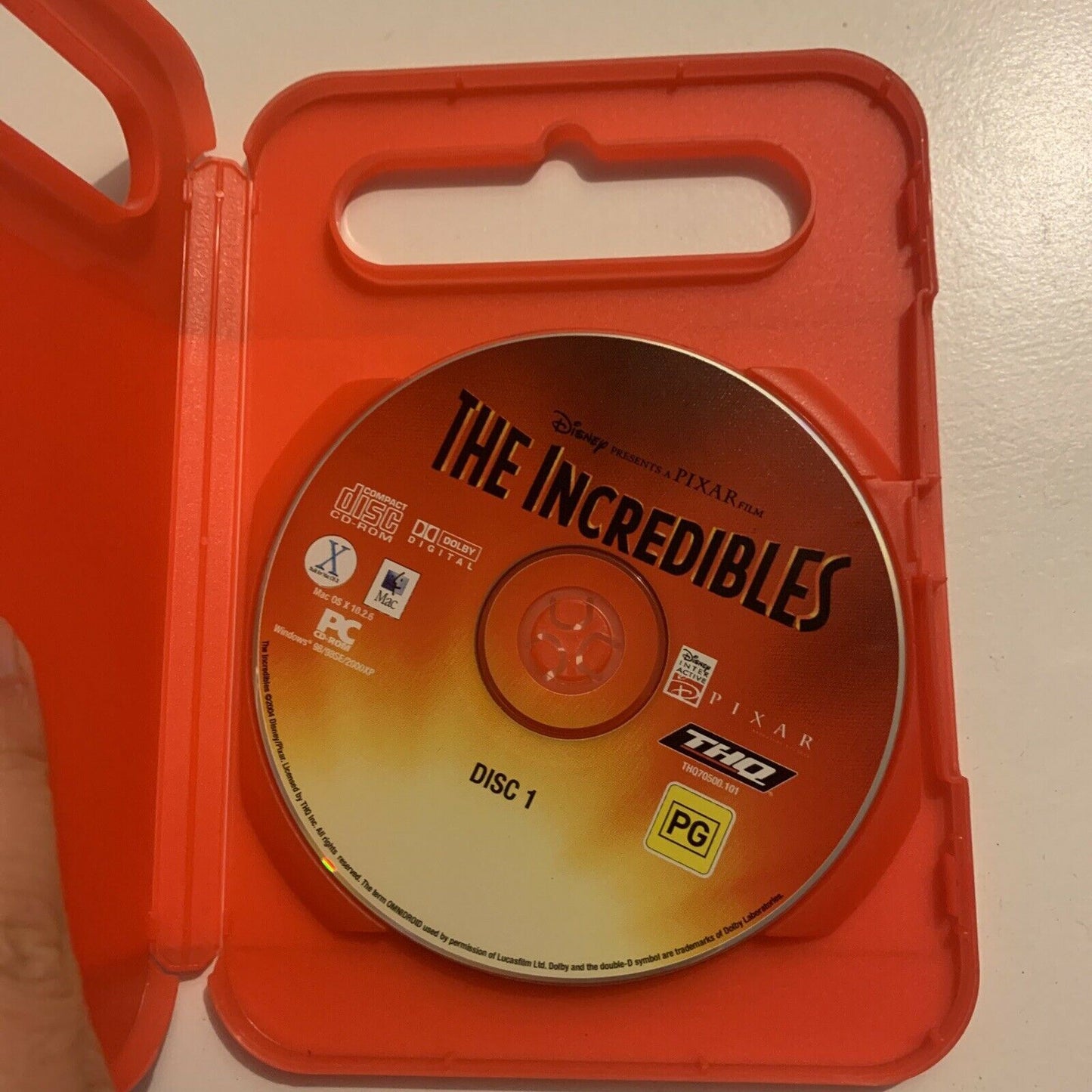 The Incredibles PC CDROM Game