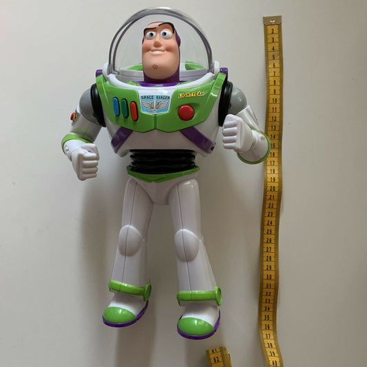 Buzz Lightyear Space Ranger Figure Thinkway Toys Disney/Pixar 13" 33cm Tall