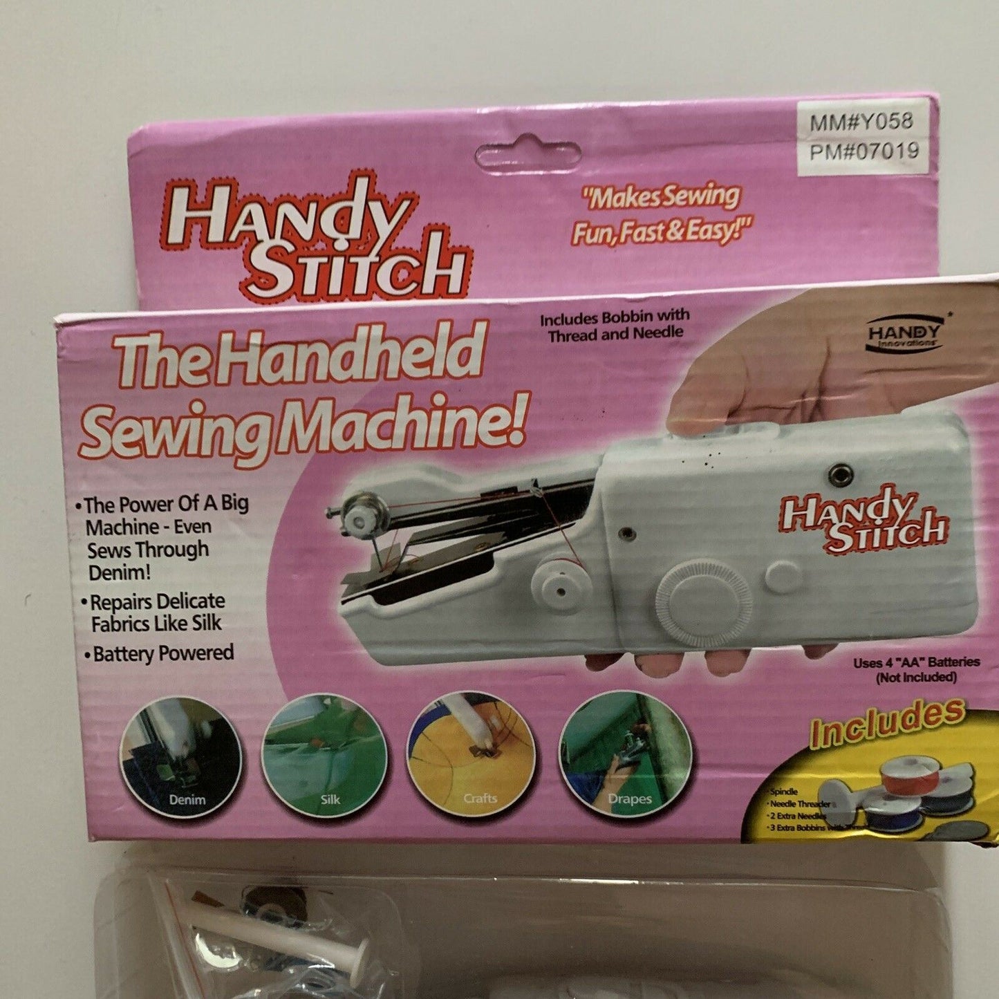 Handy Stitch Handheld Portable Sewing Machine Brand New