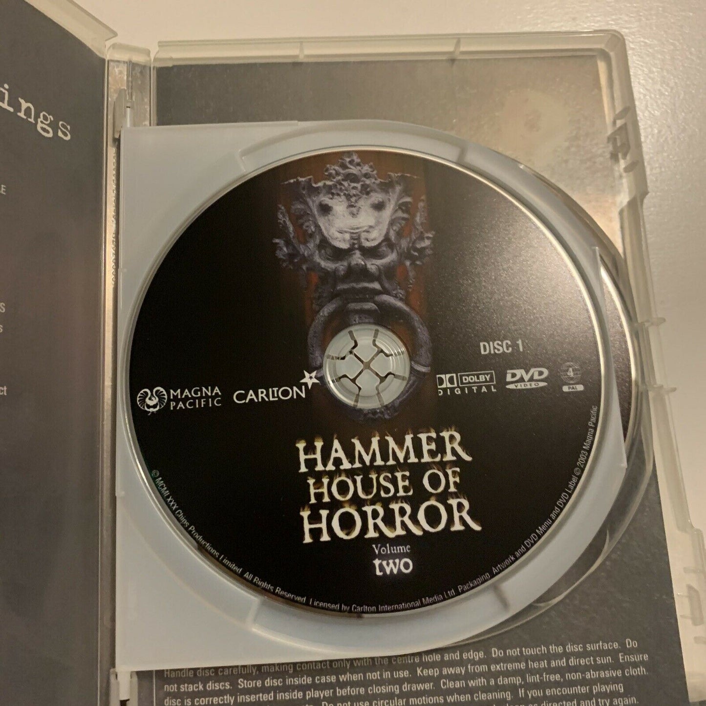 Hammer House Of Horror (DVD, 1980, 4-Disc) Peter Cushing, Diana Dors