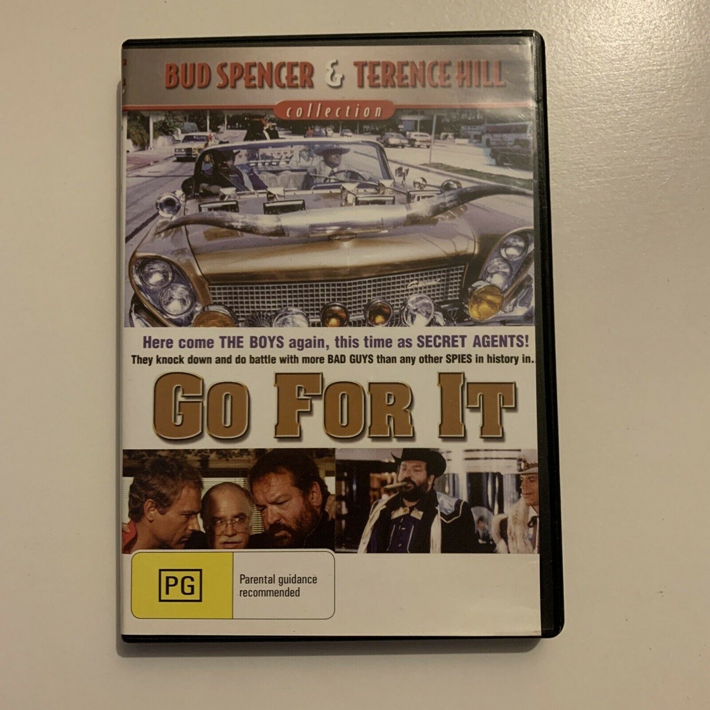 Go For It (DVD, 1983) Bud Spencer, Terence Hill. All Regions