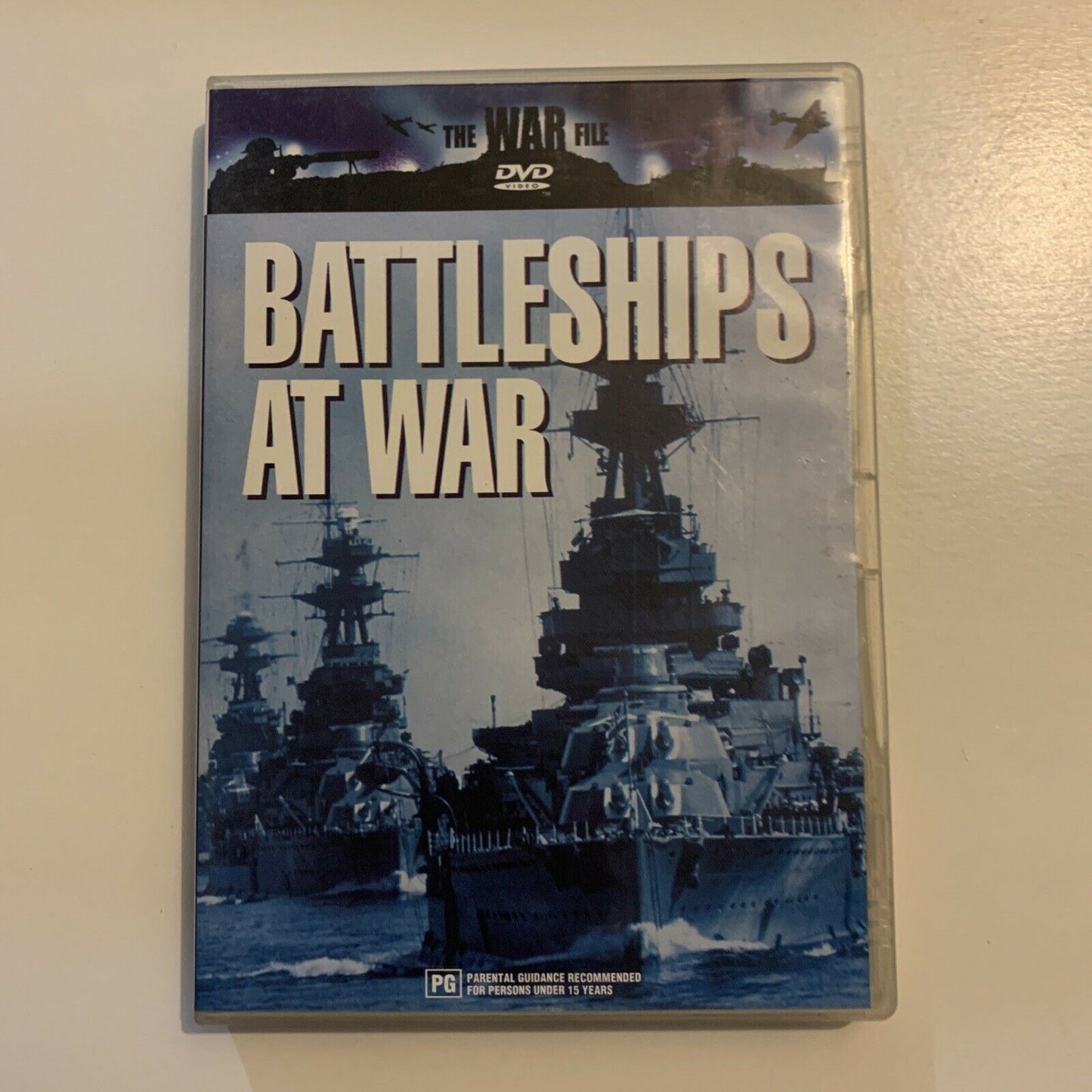 The War File: Battleships At War (DVD) All Region - WW1 & WW2 - Navy