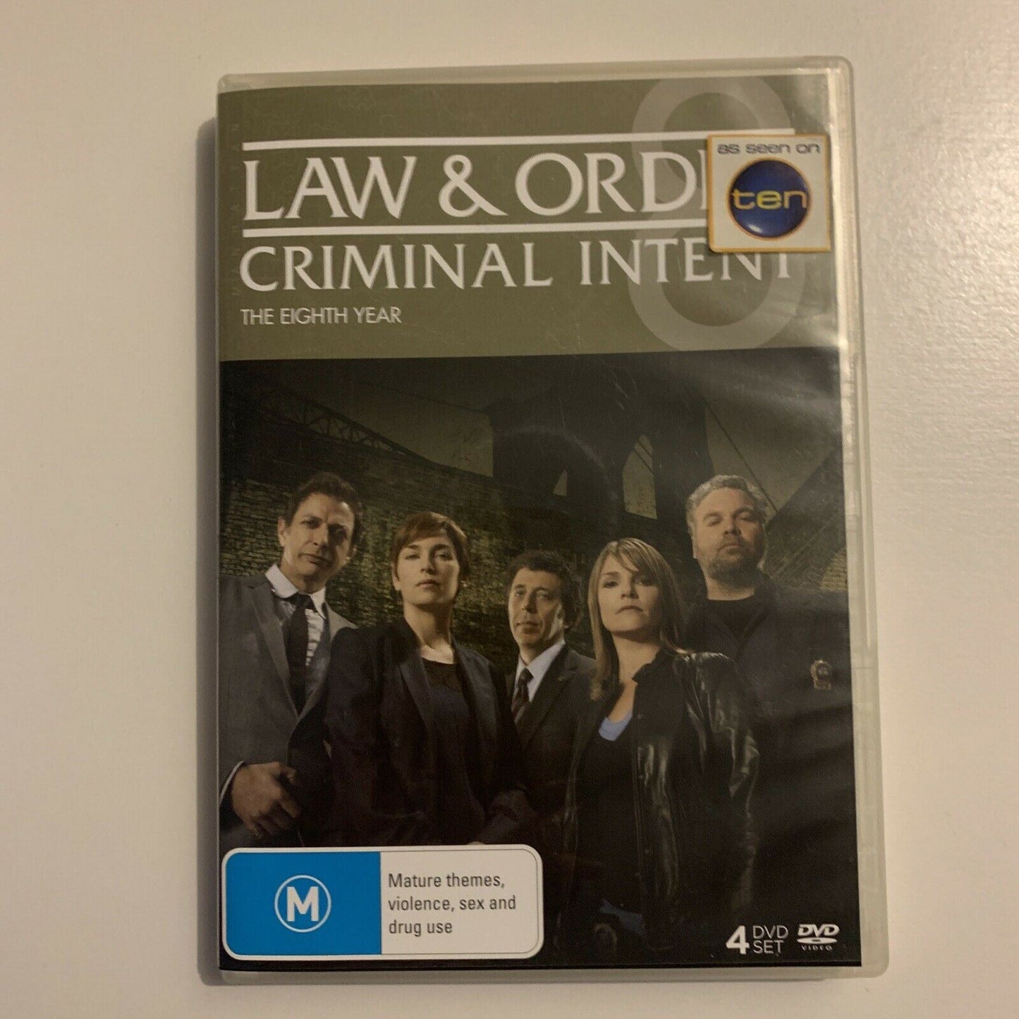 Law And Order - Criminal Intent : Season 8 (DVD, 2009) Region 4