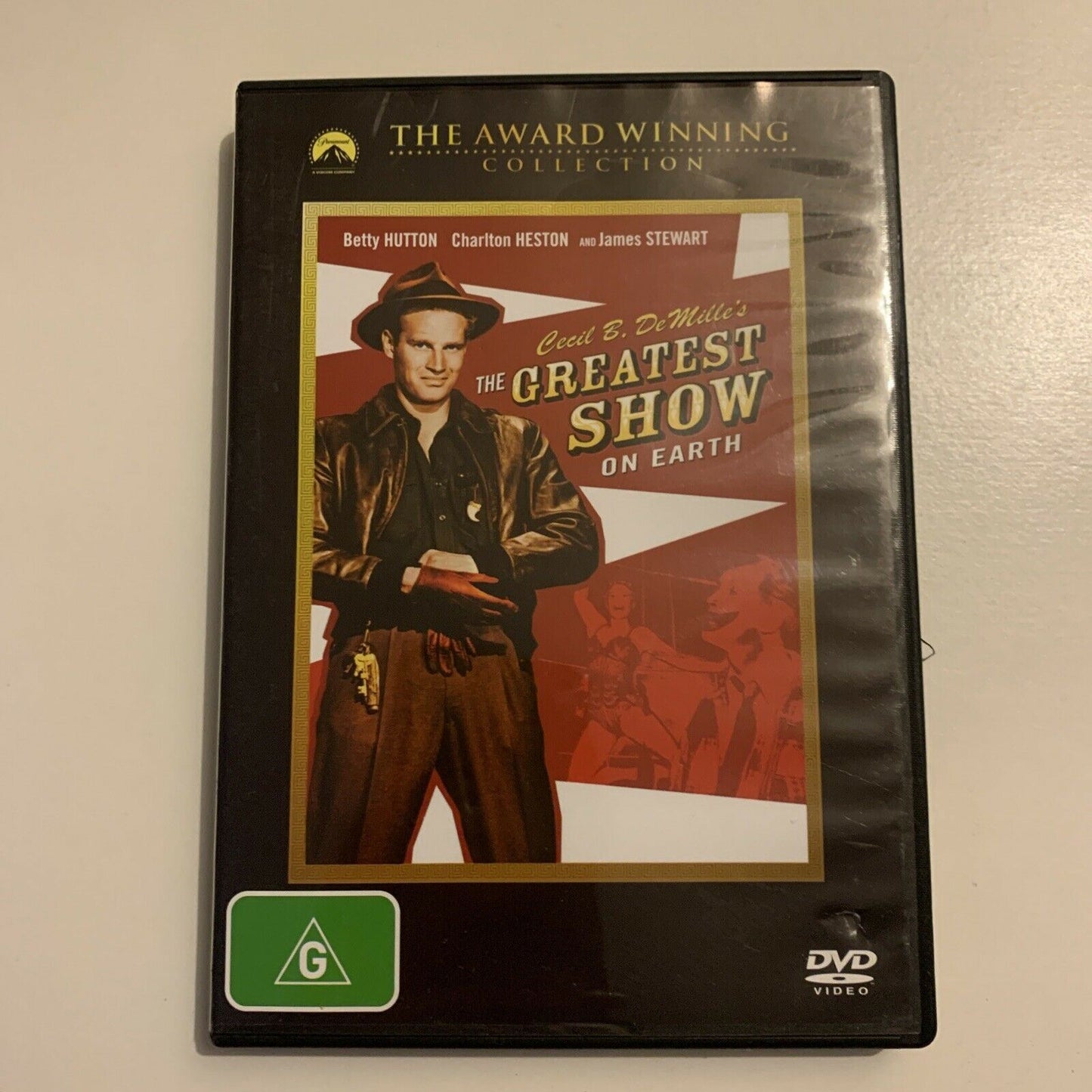 Cecil B. DeMille's: The Greatest Show On Earth (DVD, 1952) Region 4&2