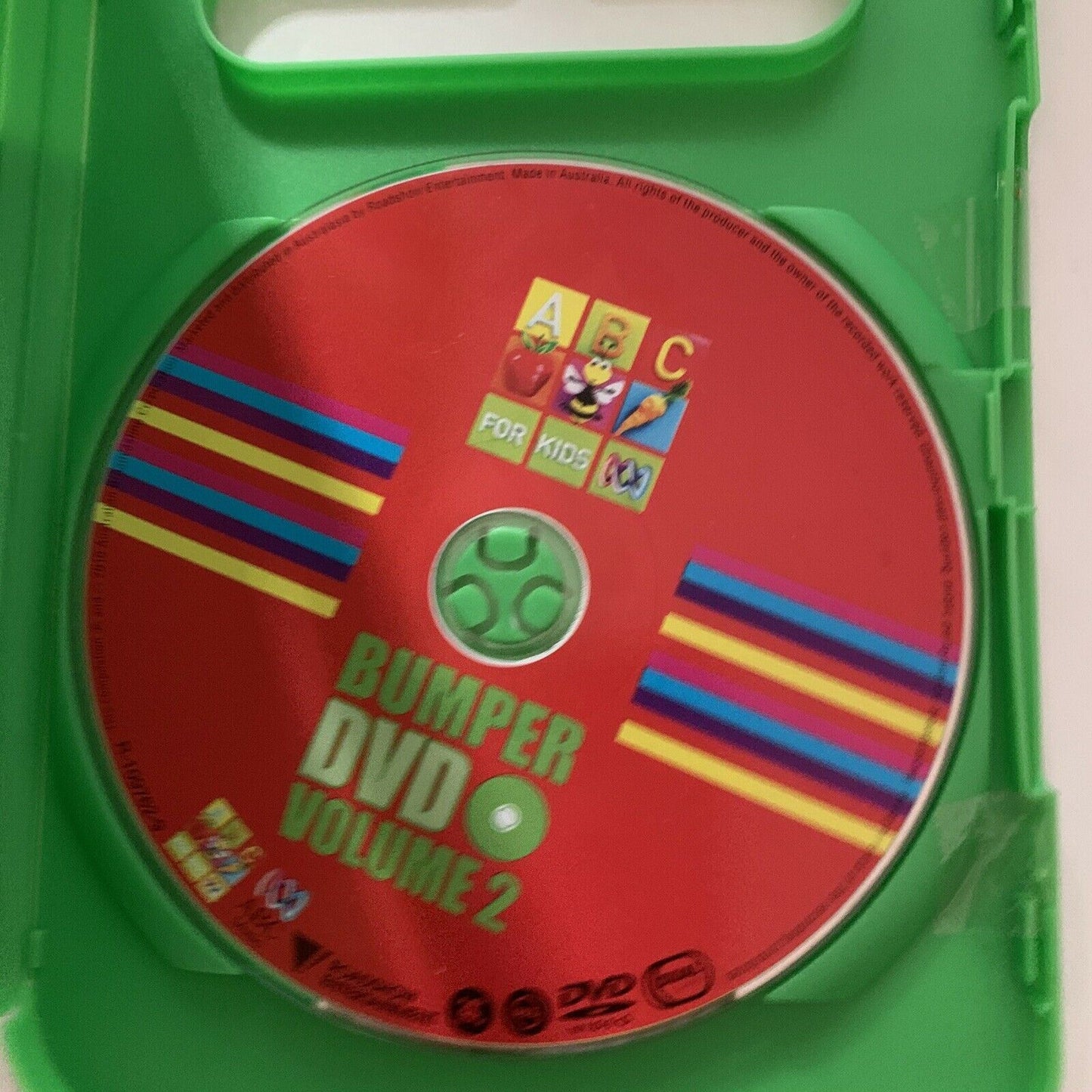 ABC For Kids - Bumper DVD Volume 2 (DVD, 2010) The Wiggles, The Fairies, Justine