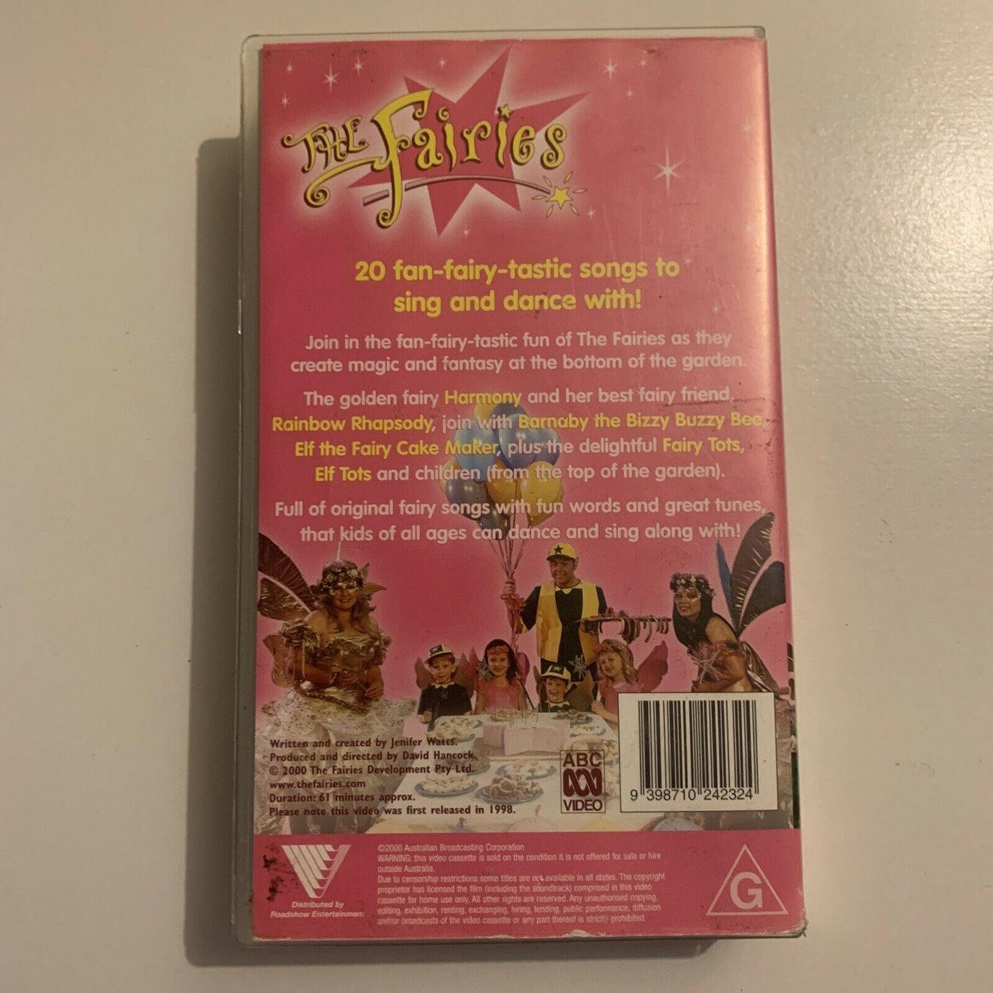 The Fairies - Over An Hour Of Fairy Fun (VHS, 2000) PAL