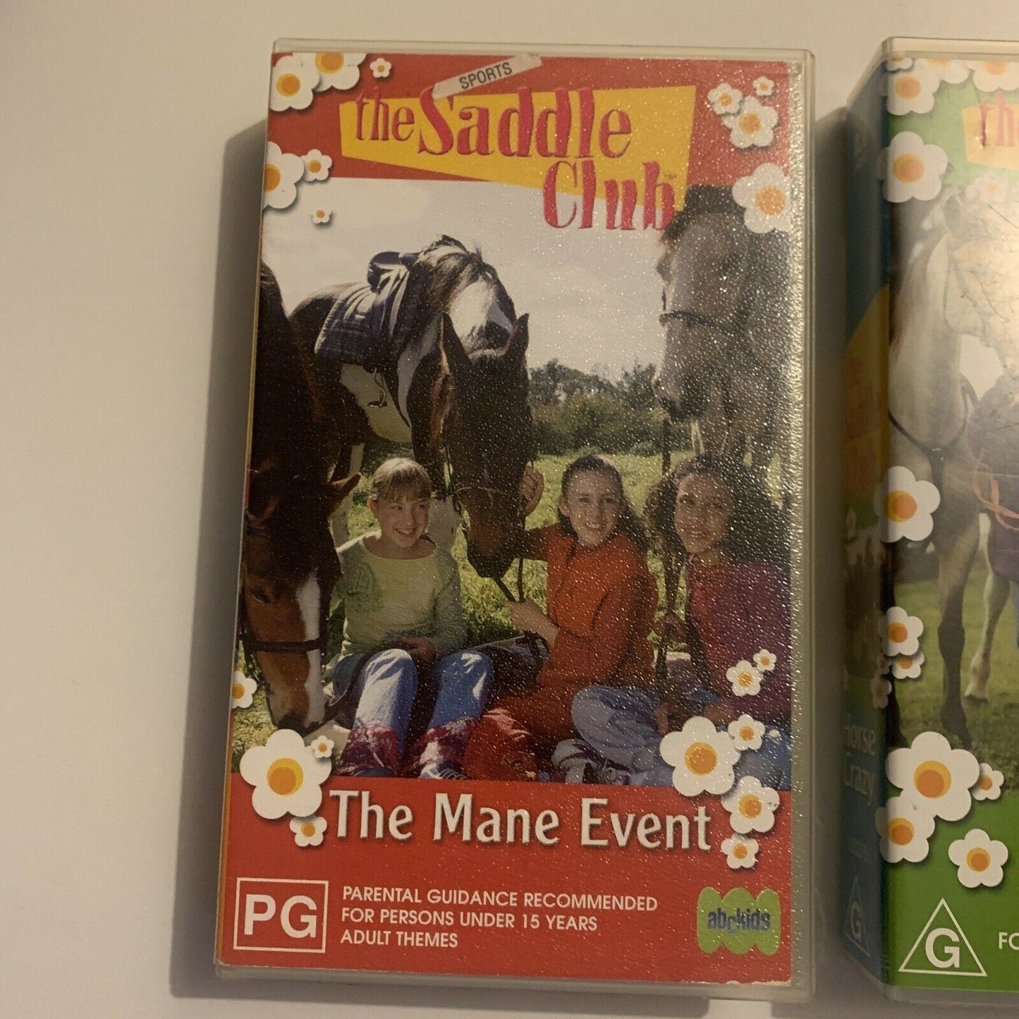 The Saddle Club - The Mane Event & House Crazy (VHS, 2003, 2-Tape) PAL