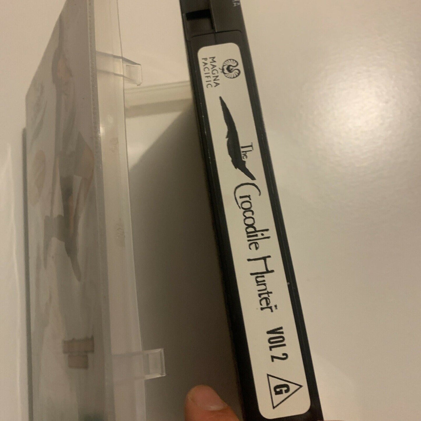 Steve Irwin: The Crocodile Hunter - Volume 1 & 2 (VHS, 2002, 2-Tape) PAL