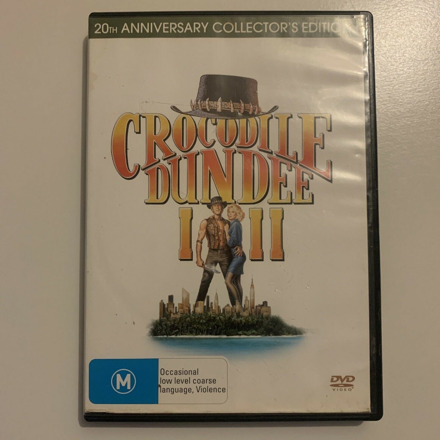 Crocodile Dundee I & II - 20th Anniversary Edition (DVD, 1988, 2-Disc) Region 4