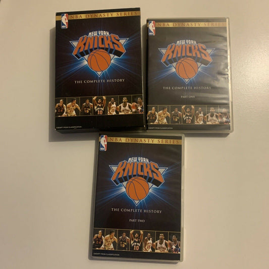 *Missing 1 Disc* NBA Dynasty Series: New York Knicks (DVD, 2005, 10-Disc)