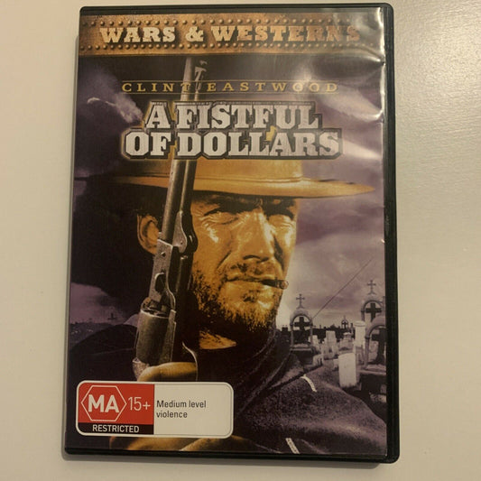 A Fistful Of Dollars (DVD, 1964) Clint Eastwood. Region 4&2