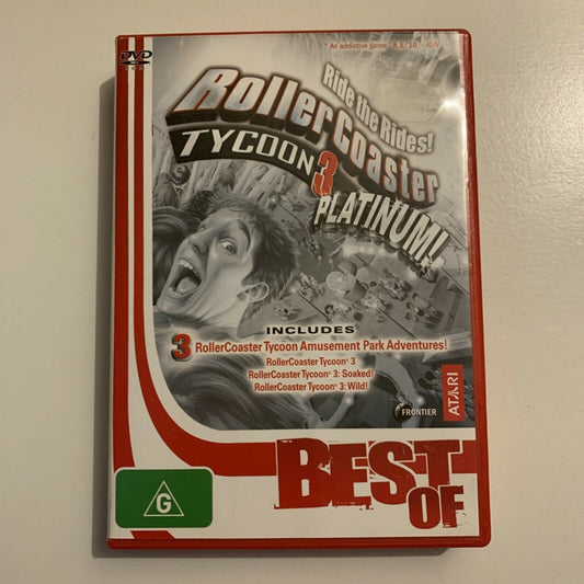 Rollercoaster Tycoon 3: Platinum PC DVD-ROM