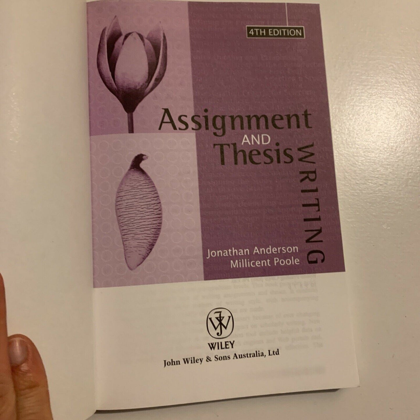 Assignment & Thesis Writing by Jonathan Anderson (Paperback, 2002)