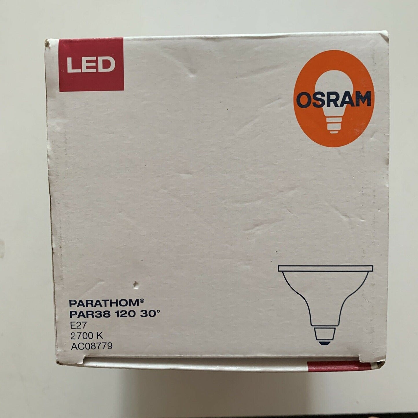 *New* Osram E27 LED Reflector Bulb 15 W(120W) 2700K, Warm White, Dimmable