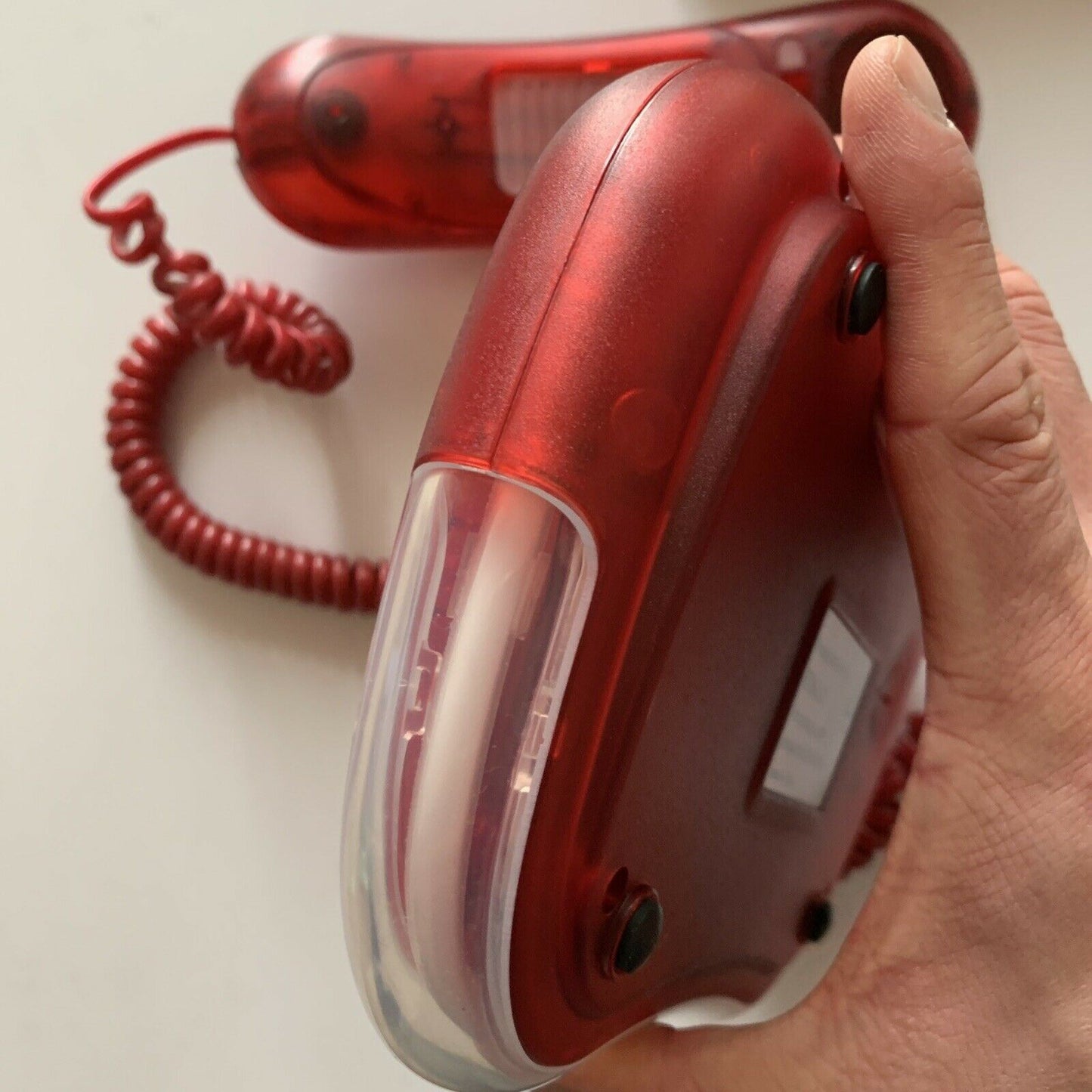 Telstra Slimline 40 Single Landline Phone Red