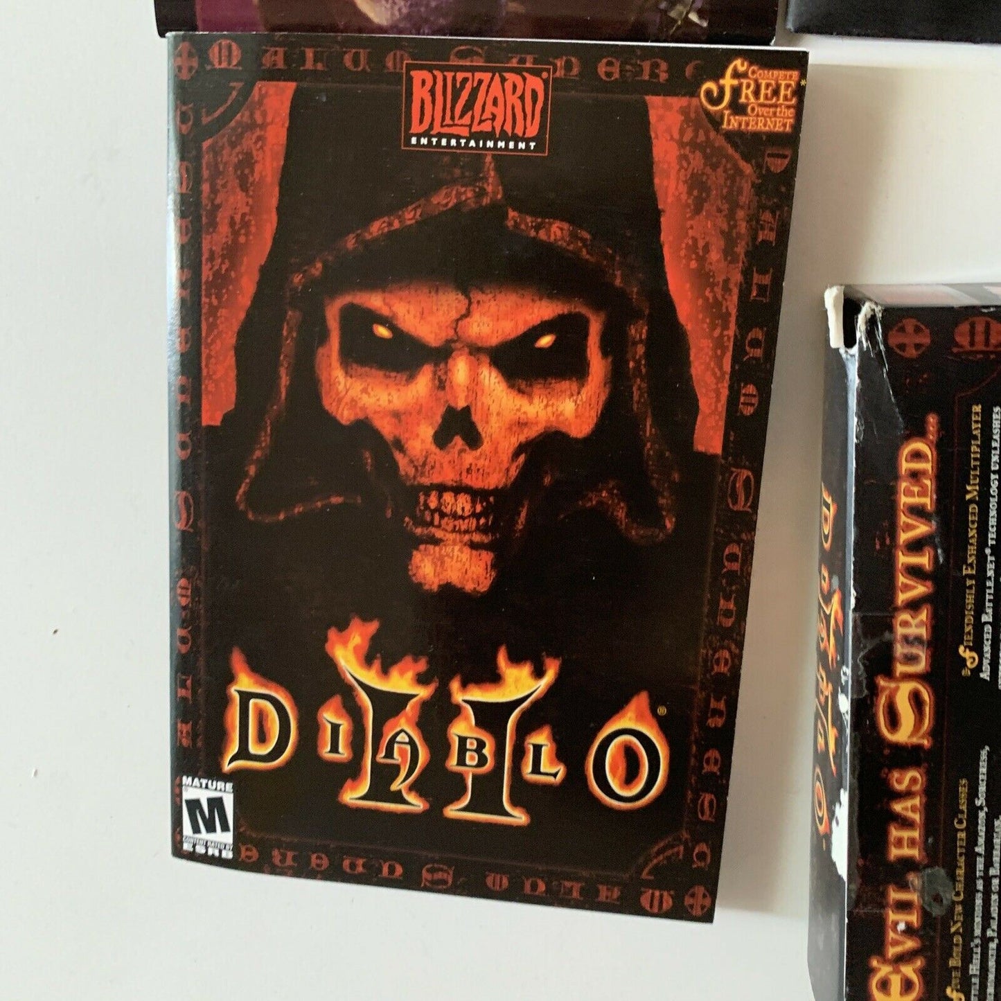 DIABLO 2 PC (2000) With Box And Manual