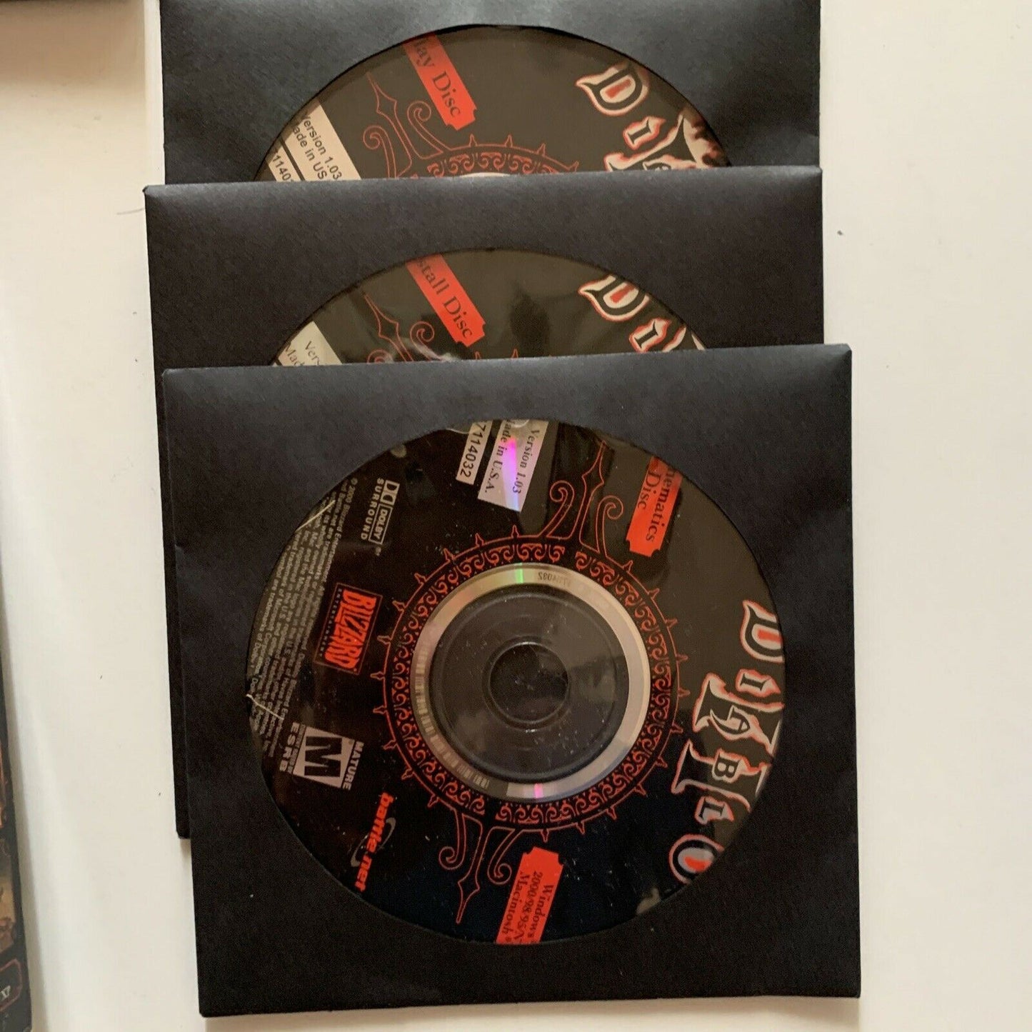 DIABLO 2 PC (2000) With Box And Manual