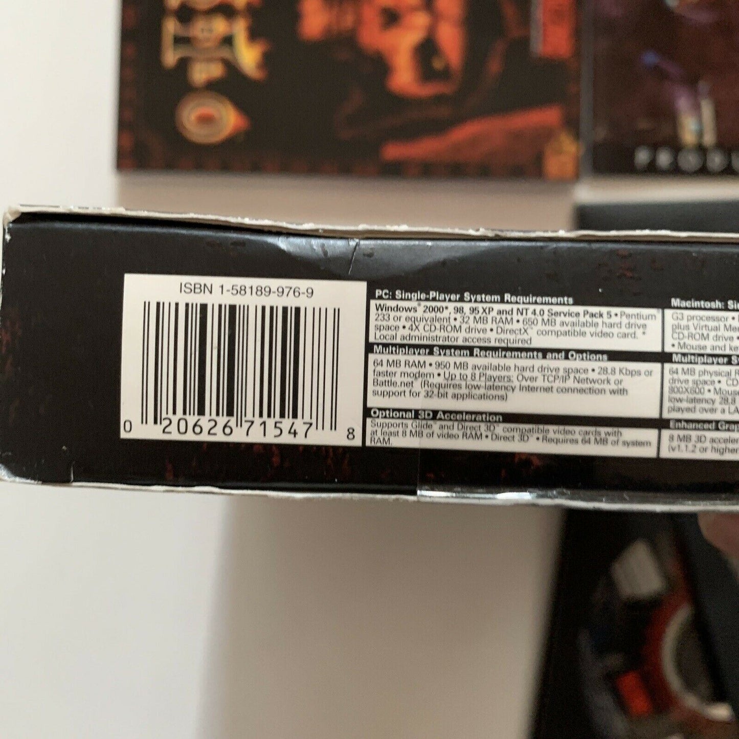 DIABLO 2 PC (2000) With Box And Manual