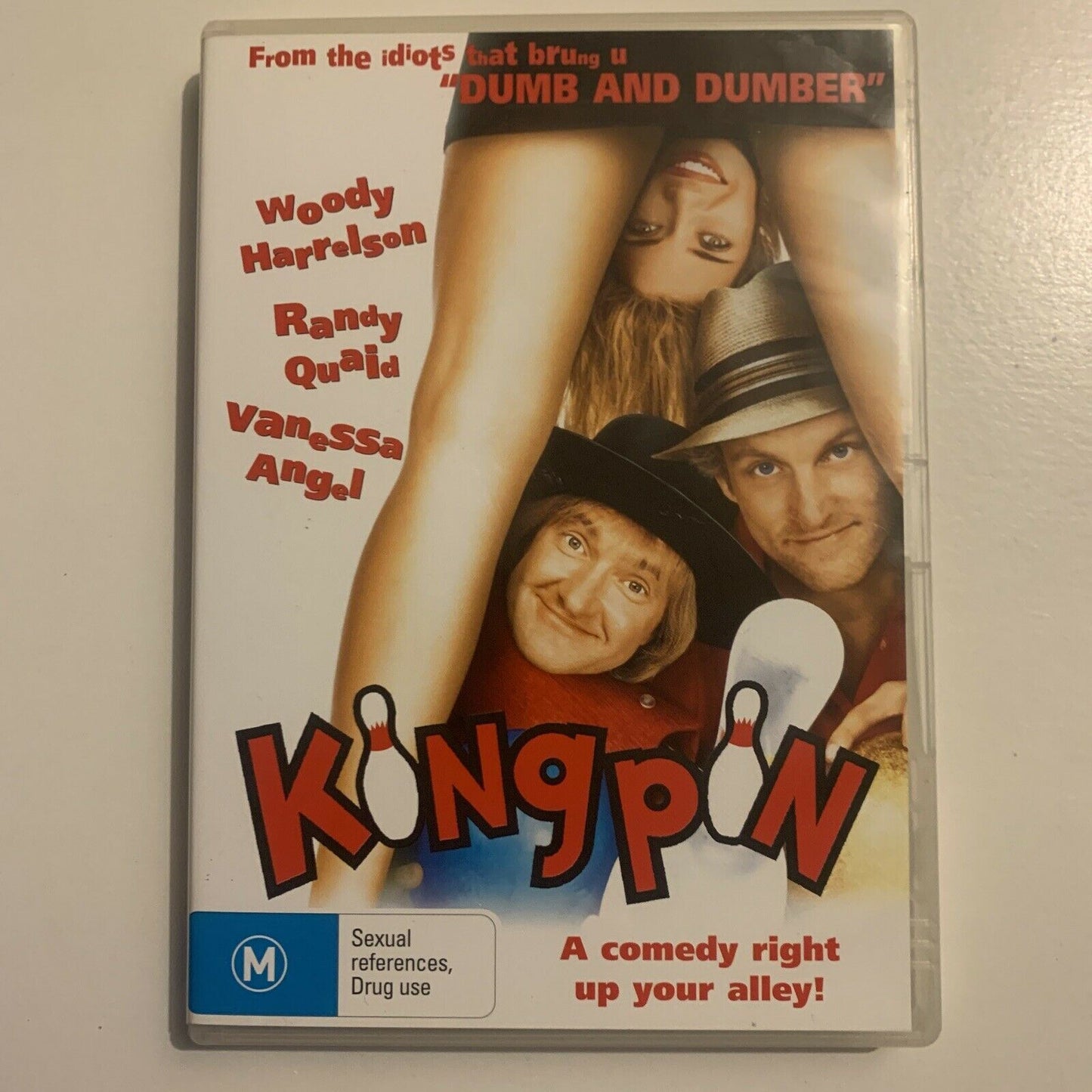 Kingpin (DVD, 1996) Woody Harrelson, Randy Quaid Region 4