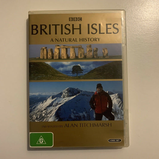 British Isles - A Natural History (DVD, 2005, 3-Disc) Alan Titchmarsh. Region 4