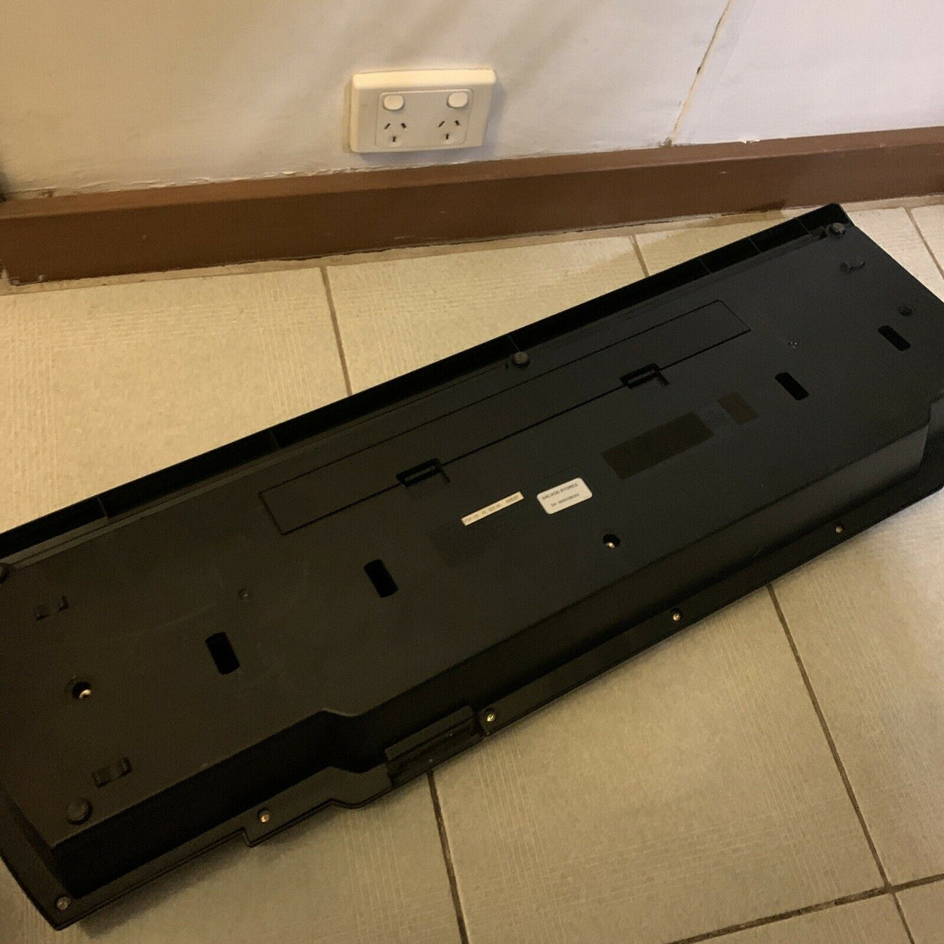 YAMAHA PSR125 Electronic Music Keyboard Piano With Adapter Retro Unit