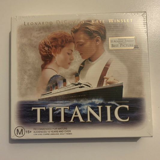 *New Sealed* Titanic VHS Video Collectors Pack - VHS Tape PAL + 35mm Film Cell